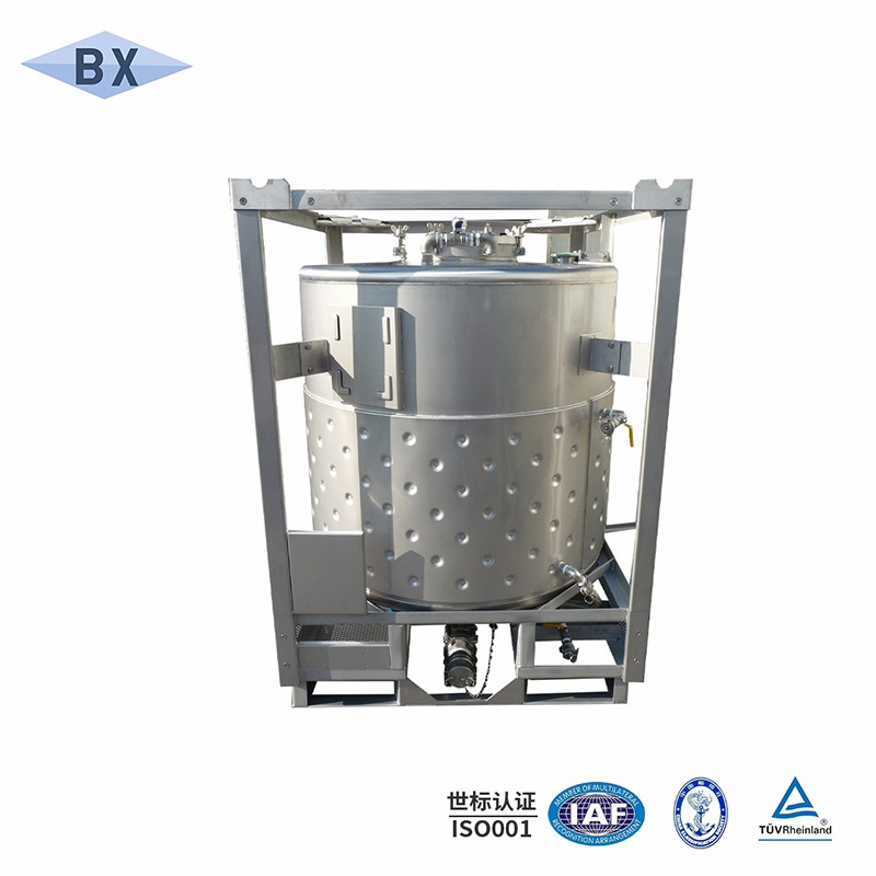 Posoda za shranjevanje kemikalij iz nerjavečega jekla